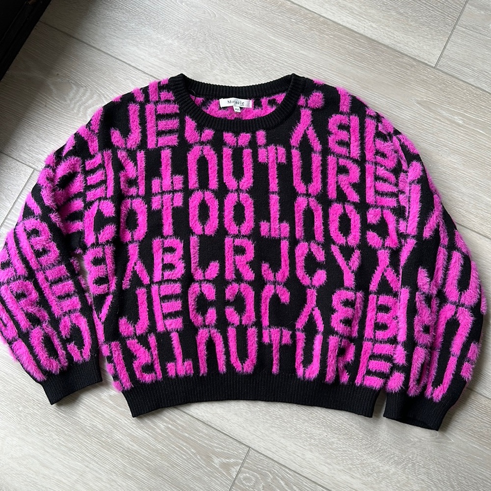 Thick fuzzy sweater for sale